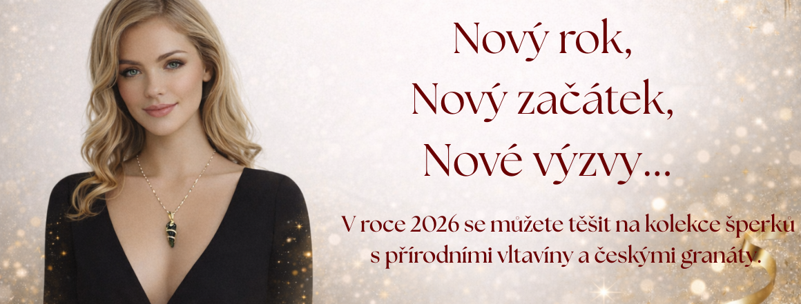 české vltavíny ve zlatě Carlo Romani 